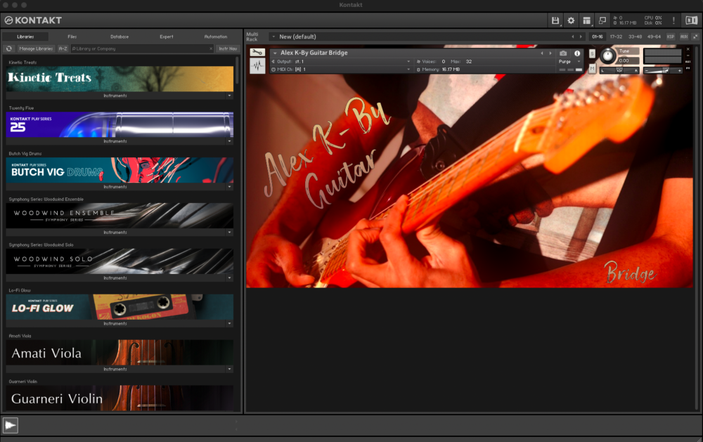 Alex K-by Guitar Vst Kontakt